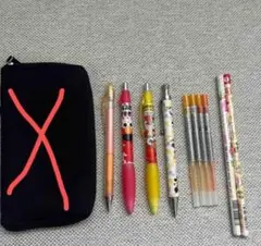 キャラクターボールペン6本セット