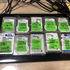830 注意 HDD 2.5インチ 320GB 160GB 250GB 10個