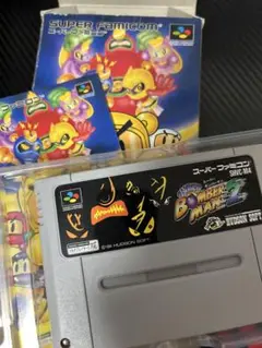 スーパーボンバーマンZ スーパーファミコン　説明書　箱付き