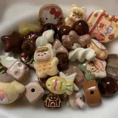 ビーズセット キャラクター 食べ物モチーフ 80.5g