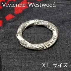 vivienne westwood ロザリア リング 白 × シルバー