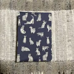 ソフト単行本サイズ☆ブックカバー　リバティ　ミャオウ＜03N＞