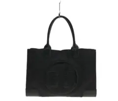 TORY BURCH 黒 ナイロン バッグ トート ELLA ブラック