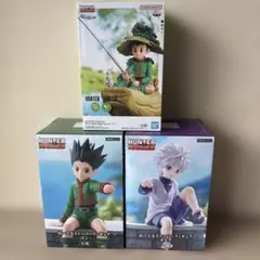 HUNTER×HUNTER ぬーどるストッパー　フィギュア　 ゴン 2個 キルア