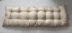 ベージュクッション 横長 未使用品