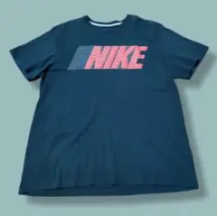 NIKE ブラック Tシャツ ロゴプリント 黒 XXL ナイキ　トレーニング