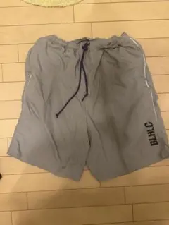 ballaholic BLHLCロゴ入りバスパン　グレー