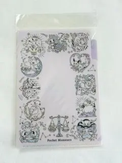 ポケットモンスター　A5 3ポケットクリアファイル