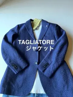 TAGLIATORE ネイビー テーラードジャケット