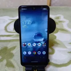 AQUOS ブラック スマートフォン 本体 箱付き
