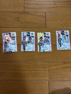 アイドルタレントカード 4枚セット