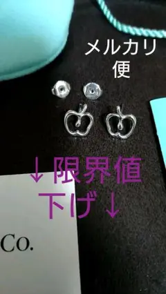 Tiffanyu0026Co りんごピアス アップルピアス ティファニー