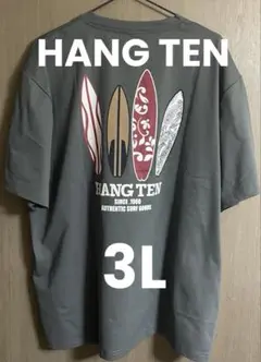 HANG TEN 大きいドライTシャツ3L❷ハンテン※ビッグサイズ※速乾