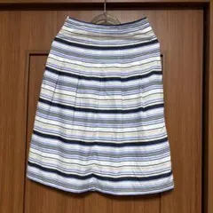 ストライプ フレアスカート サイズ61