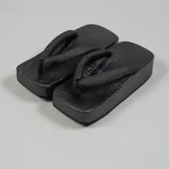 下駄 黒 24.5~25.5 ADRER