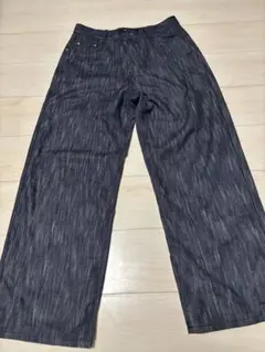 ストレートフィットローデニムパンツ (ユニセックス)