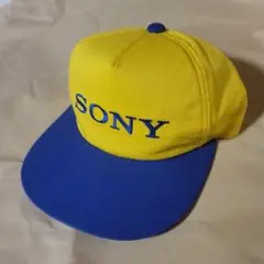 なおひ SONY ネイビー　つばスウェードビンテージキャップ なおひ 様 専用SONY ネイビー つばスウェードビンテージキャップ