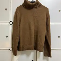 ニット/セーター 古着 Putielal トップス 茶 ブラウン おしゃれ