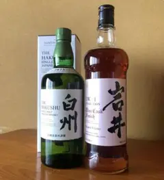 【セット】SUNTORY白州700ml+岩井 ワインカスクフィニッシュ750ml