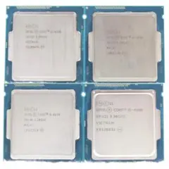 動作確認済 美品 Intel Core i5 4590×3、4570×1 CPU