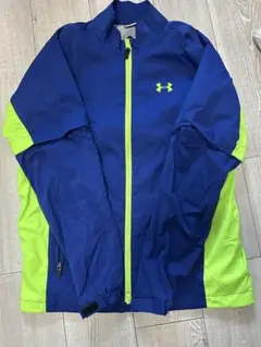 Under Armour フルジップウィンドブレーカー 青/緑