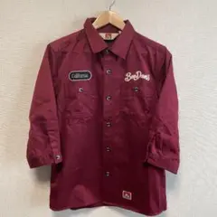 【再値下げ】BEN DAVIS シャツ 7分袖 カラーシャツ