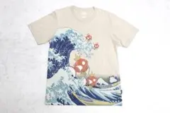【美品】Mサイズ　ユニクロ　UT　ポケモン　葛飾北斎 　コイキング　カビゴン