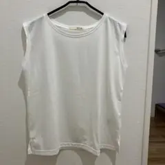 SHOO・LA・RUE ノースリーブトップス ホワイト