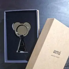 ami スマホリング シルバー