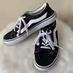 Vans Old Skool ブラック/ホワイト スニーカー　23