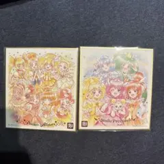 プリキュア 色紙art 2枚セットまとめ売り