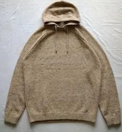 Brunello Cucinelli デタッチャブルフード/カシミアニット M