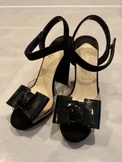 Christian Louboutin クリア リボンサンダル