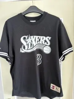 SIXERS IVerson 3 XL 黒ジャージ　キャップ
