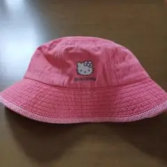 ハローキティ 子供用　帽子　赤