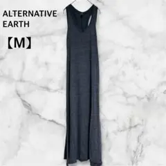 ALTERNATIVE EARTH ロングワンピース マキシロングワンピース Ｍ