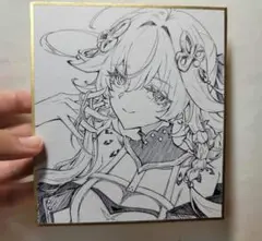鳴潮 長離 イラスト 色紙