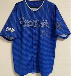 美品、横浜DeNAベイスターズ　宮崎ユニフォームL