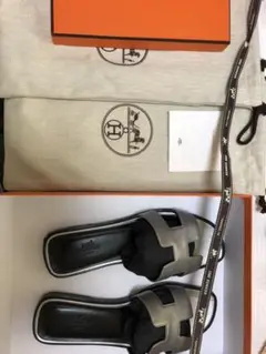 HERMES エルメス オラン サンダル フラット