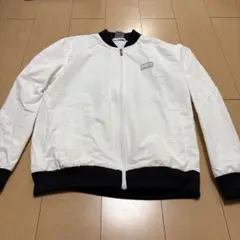 PUMA XL ジップアップジャケット ホワイト/ブラック