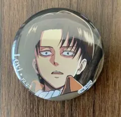 進撃の巨人 wit studio バースデー 缶バッジ リヴァイ