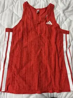 アディゼロ　adidas アディダス　シングレット　Lサイズ