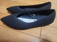 GU フラットシューズ 23.5cm ブラック