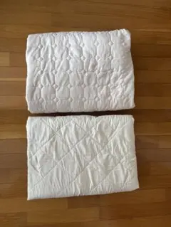 パッド一体型ボックスシーツ　セミダブル　2点セット