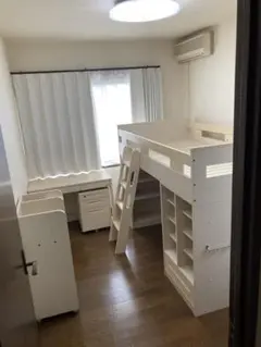 【イトーキ】キッズ用ミドルシステムベッド　大塚家具購入 楽天市場】【ポイント10倍！20時〜25:59】【ミニデスク＆チェア