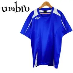 umbro デサント 半袖アンダーウェア【M】ブルー青 メンズ インナー
