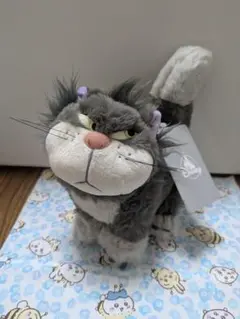 ルシファー　ぬいぐるみ　キーチェーン　シンデレラ　ディズニー　ディズニーストア