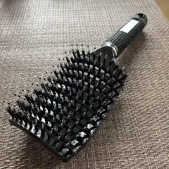ドライ時間3割カット速乾ヘアブラシ 頭皮マッサージ ダメージ軽減