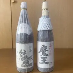 本格焼酎魔王と清酒くまころり