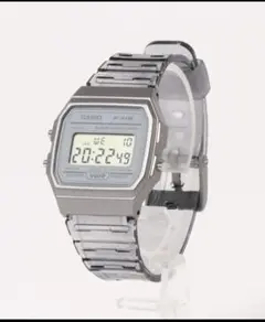 CASIO　クリアデジタル腕時計